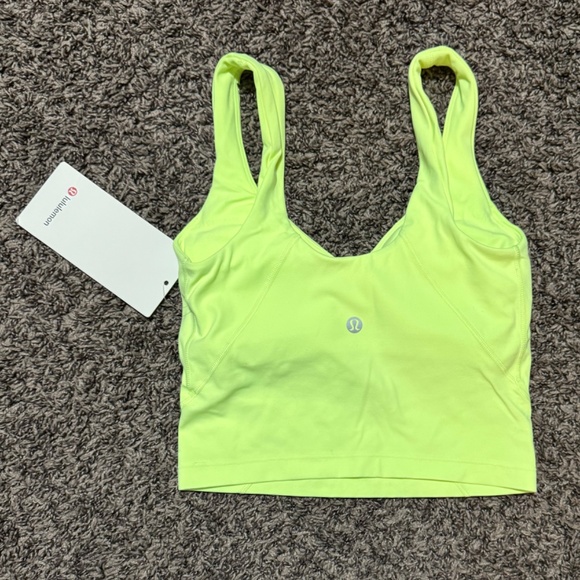 lululemon Align™ Tank Top Light Support, A/B Cup sz 0 Faded Zap - Picture 7 of 7